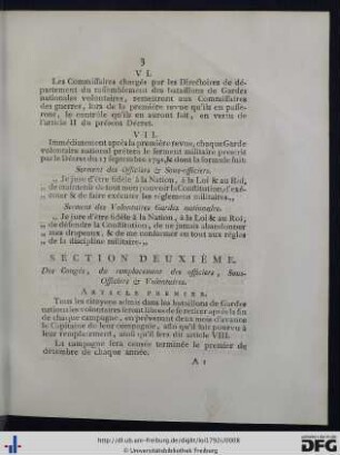 Section Deuxième.