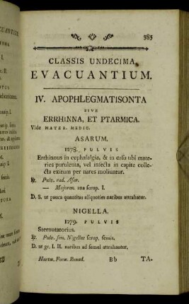 Classis undecima Evacuantium.