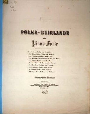 Polka-Guirlande : für Piano-Forte, 5. Julien-Polka von Turek