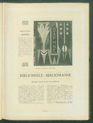 Bibliophile-Bibliomanie