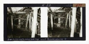 Blasversatzmaschine mit Beschickung III