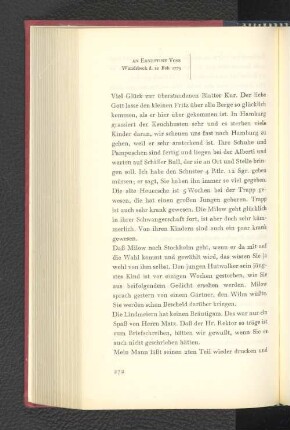 An Ernestine Voss Wandsbeck, den 12. Februar 1779