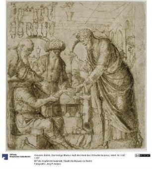 Der heilige Markus heilt die Hand des Schuster Anianus