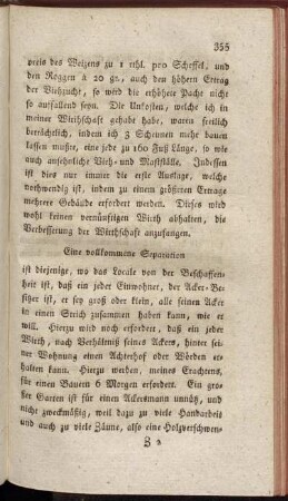 Eine vollkommene Separation