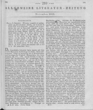 Saint-Simon, L. de R. de: Mémoires complets et authentiques du Duc de Saint-Simon. T. 1-21. Paris: Sautelet 1829-1830