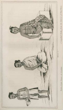 Tubba Batta women at Assahan. A cannibal Batta from the interior of Batu Bara