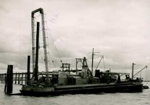 Baggerung Unter-Ems, 1958