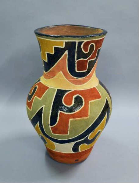 Clay vase