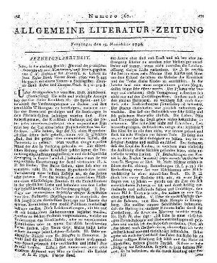 [Claudius, G. C.]: Kleine Kinderwelt oder neues Lesebuch zur ersten Bildung des gesunden Menschenverstandes. Für das Alter von 5 bis 8 Jahren. Leipzig: Höfer 1796