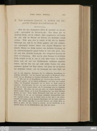 II. Das reinigende Handeln, in welchem das bürgerliche Element mitconstituirend ist.
