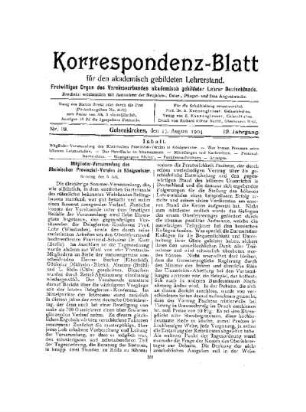 Mitglieder-Versammlung des Rheinischen Provinzial-Vereins in Königswinter