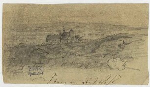 Stadtpanorama von Iburg, Iburg von Westen