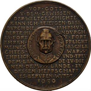 Medaille, 1930