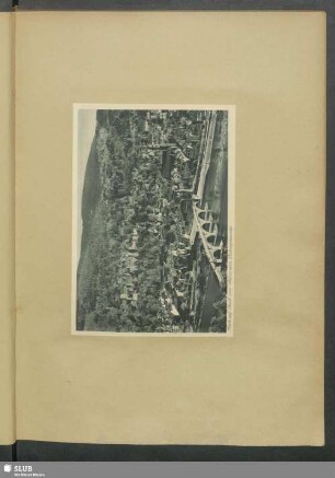Blick auf Stadt und Schloss vom Philosphenweg