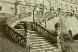 Bad Staffelstein, ehemaliges Benediktinerkloster Banz, Treppenaufgang