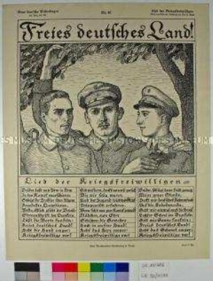 Nr.40: Lied der Kriegsfreiwilligen