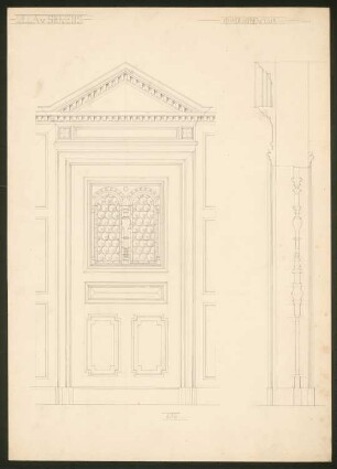 Villa Siemens, Berlin-Wannsee: Garderobenflur 1:10
