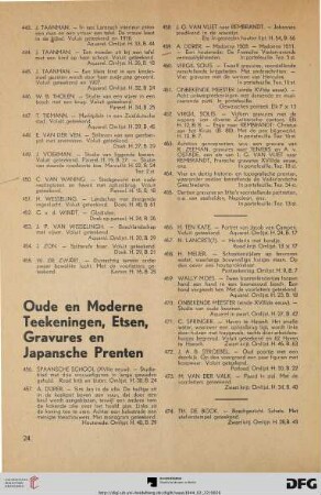 Oude en moderne Teekeningen, Etsen, Gravures en Japansche Prenten (Nr. 456-499)