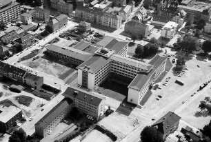 Freiburg: Gewerbeschule II, von Westen