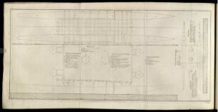 A Draught Plan & Section of an Amsterdam Canoe.