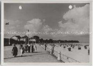 Travemünde, Promenade und Strand
