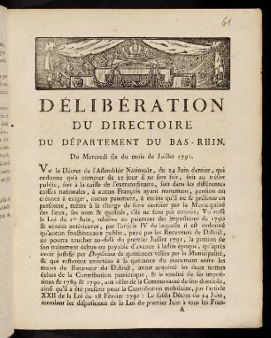 1-7, Délibération Du Directoire...