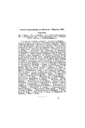Generalversammlung zu Eisenach, Pfingsten 1895