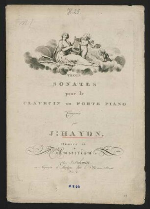 Trois Sonates pour le Clavecin ou Forte Piano, op. 23