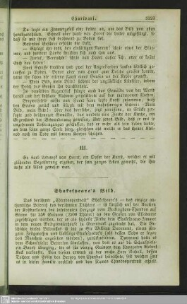 Shakespeare’s Bild