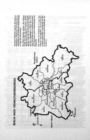 Karte: Berlin nach Verwaltungsbezirken