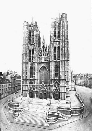 Brüssel / Bruxelles / Brussel, Kathedrale St. Michel / Sint-Michielskathedraal