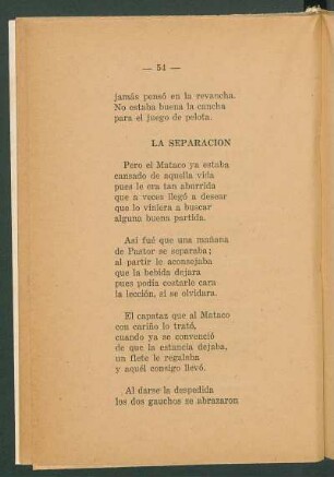 La separación