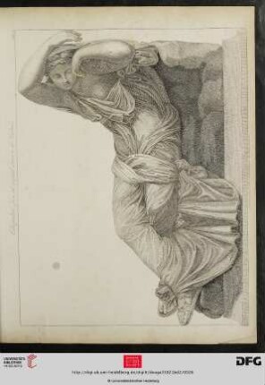 Plate 23 Cleopatra. From the original statue in the Vatican