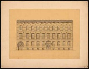 Wohnhaus Franzens, Alexanderstraße, Berlin-Mitte: Ansicht