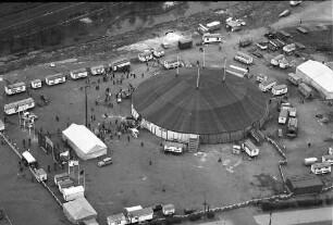 Berlin: Blick vom Funkturm auf Zirkus Busch