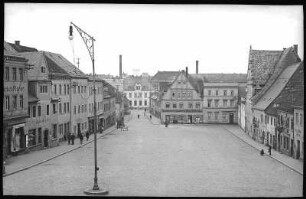 Colditz. Marktplatz