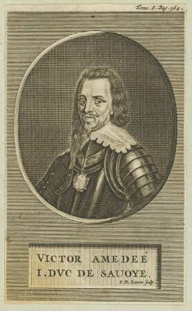 Bildnis des Victor Amedeé, I. Dvc de Sauoye