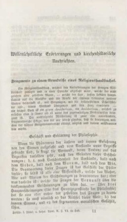 161-220 Wissenschaftliche Erörterungen und kirchenhistorische Nachrichten