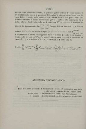 Annunzio bibliografico.