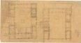 Thiersch, August; Alexandria (Ägypten); Serapeum von Alexandria - Propyläen (Grundrisse)