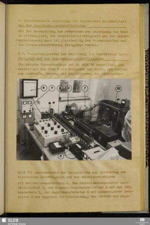 4. Experimentelle Bestimmung der thermischen Leitfähigkeit und des Gesamtemissionskoeffizienten