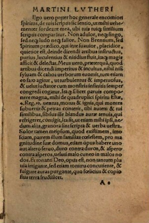 In Prophetam Amos, Iohan[n]is Brentij Expositio
