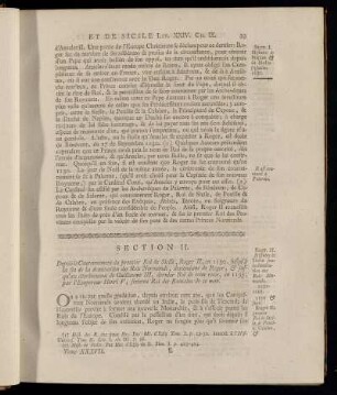 Section II. Histoire de Sicile sous la domination des Rois Normands. 1130 - 1195.
