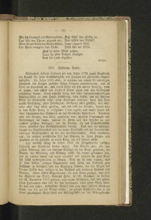 134. Andreas Hofer.