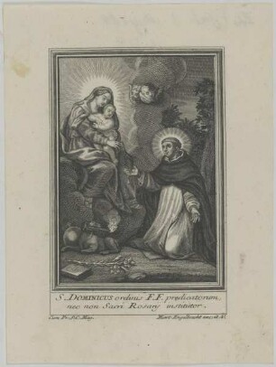Bildnis des heiligen Dominicus
