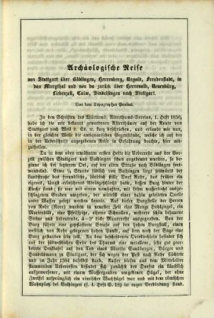 Schriften des Württembergischen Alterthums-Vereins, 1,2