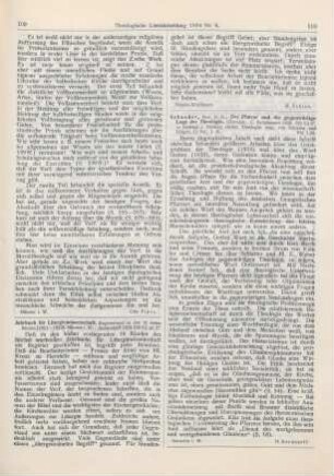 109-110 [Rezension] Jahrbuch für Liturgiewissenschaft ; Registerband 1921-1930