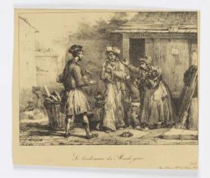 Le lendemain du Mardi-gras, aus: "Lithographische Skizzen"