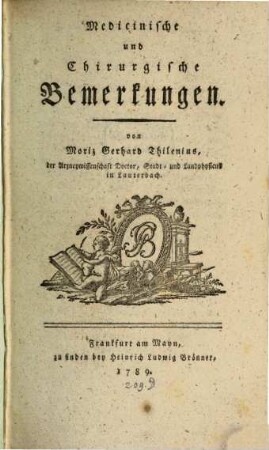 Medicinische und Chirurgische Bemerkungen