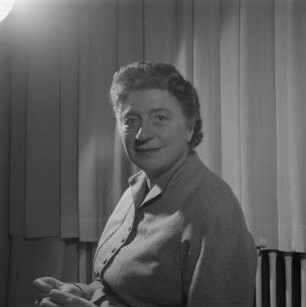 Porträt der Kammersängerin Margarete Klose : Porträt von Margarete Klose